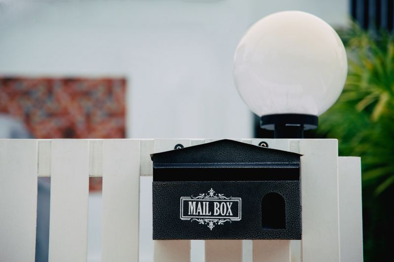 Completed Metal Mailbox Installation