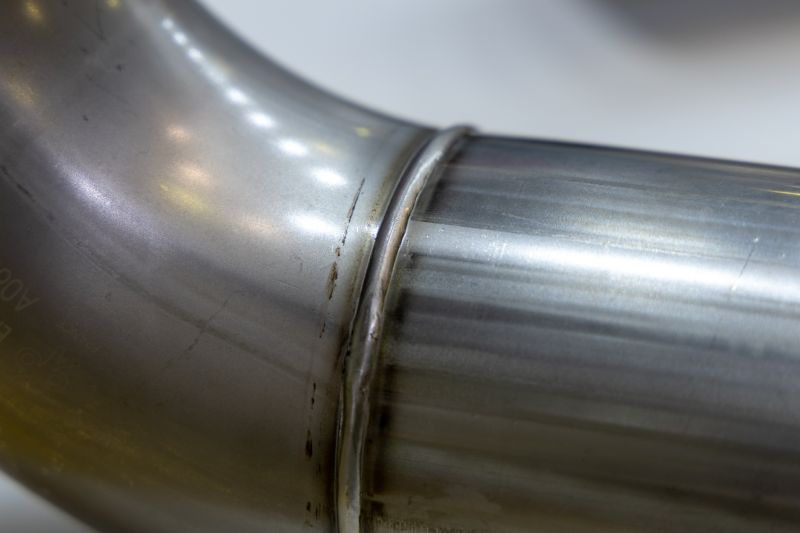 Close-up of Weld Seam